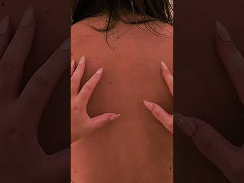 Whispered Tracing ASMR ✨ Long Nails & Gentle Tickly Touch #asmr #sleepasmr #relaxingasmr #tingles