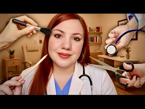 ASMR Roleplay IMPOSIBLE No DORMIRSE [ Doctor - REIKI - Teclado CREMOSO ]
