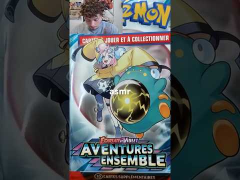 asmr ouverture booster pokemon Aventures Ensemble