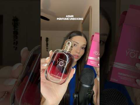 ASMR PERFUME UNBOXING 🎀 #asmr #whispering #unboxing #perfume