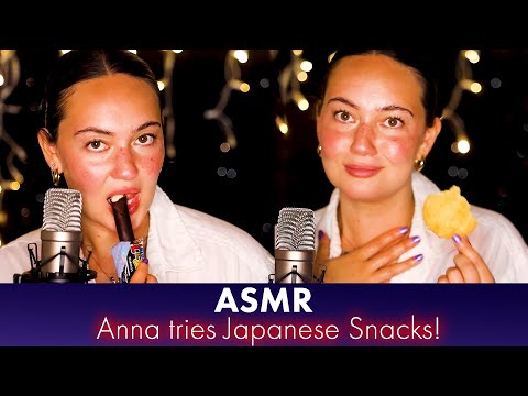 ASMR Soft Whispers & Sweet Treats 🍬 ASMR Japanese Dagashi Munchies