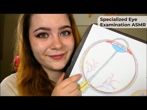 Specialized Eye Exam—Testing Your Photoreceptors & Vision, Fundoscopy 🔦 ASMR Soft Spoken Medical RP