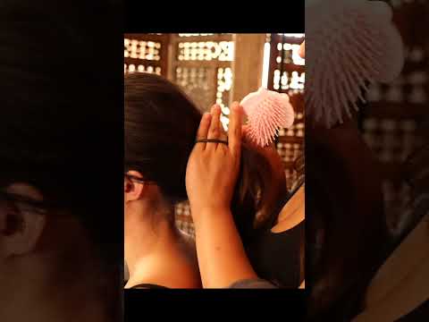 Part 9 | Neck massage and hair brushing with @ASMRwith_Julia #asmr #relaxing #asmrsleep #asmrvideo