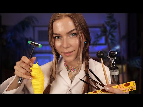 Fastest ASMR 5 RP's Mix (Ear Exam, Focus Test, Face Measuring, Tweezing Eyebrows, Face Exam)