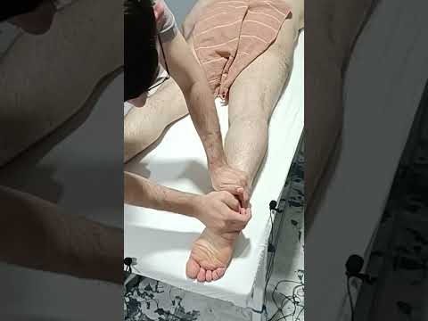 FRONT LEG AND FOOT ENERGY MASSAGE TURKISH THERAPY #massage #satisfying #relaxing #asmr #shorts