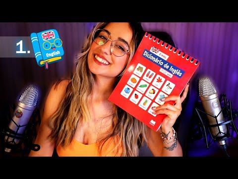 ASMR Português | Aulas de Inglês Básico com a Maya! ❤️ (2ª Temporada - Aula 1)