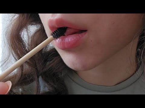ASMR: Incredible Nibbling & Spit Painting | No talking, Relaxing Sounds You Can't Miss! 🎄