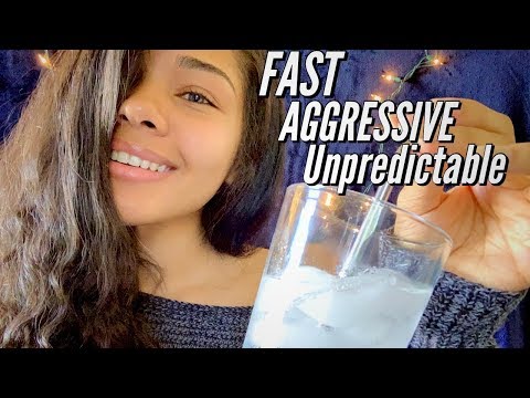 ASMR | FAST, AGGRESSIVE & UNPREDICTABLE TRIGGERS | ✨