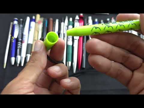 ASMR COLEÇÃO DE CANETAS E LÁPIS