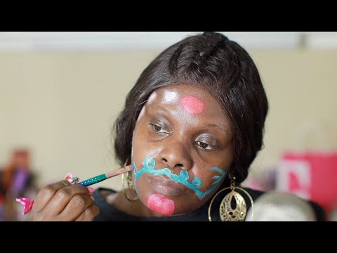 ASMR Facial Art Makeup Sounds