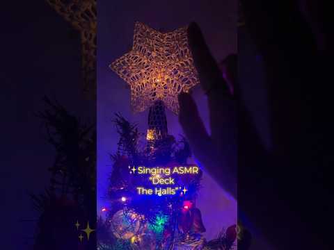 18 dicembre 🗓️🎄ASMR #calendariodellavvento #asmr #asmrvideo #shorts #singing #christmas