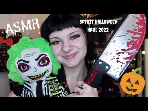 ASMR | SPIRIT HALLOWEEN 2022 HAUL!!! 🎃🛍