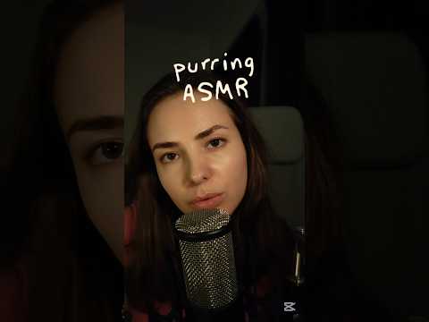 🐾 Purring ASMR (trying something different for a change) #asmr #asmrvideo #asmrsounds #shorts