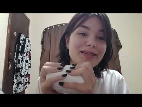  ASMR- Mostrando o que tem na minha gaveta 🤍