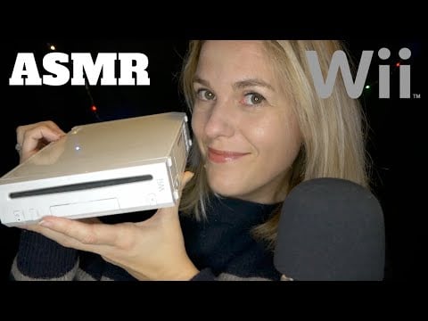 ASMR FR 🎮 Retrogaming ! Je vous présente mes jeux WII (chuchotements proche du micro)