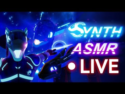 LIVE Synth ASMR - VRC World hopping with Pabz