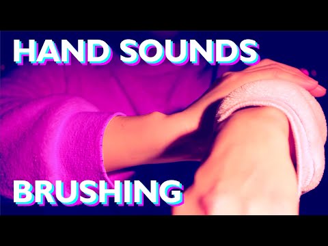 ASMR BRUSHING AND HAND SOUNDS - NO TALKING - SLEEP TRIGGERS - BRUSHING AWAY NEGATIVE ENERGY