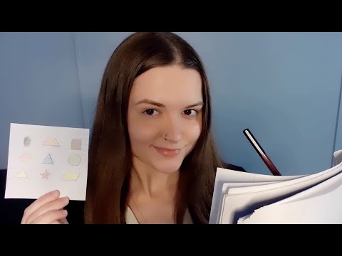 ASMR Cognitive Exam 🧠 Soft Spoken Doctor Roleplay ~ Attention, Memory, Etc ✨