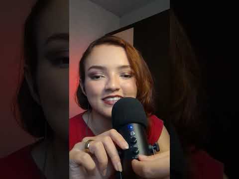 comprei o microfone Haomuren K66 e fiz a review completa em 3min #shorts #fyp #asmr #compras