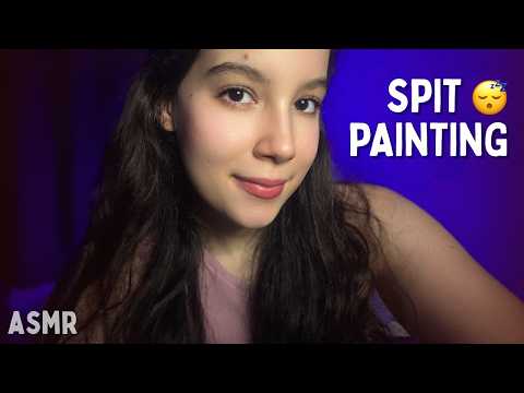 ASMR | SPIT PAINTING CASEIRINHO 💤💦