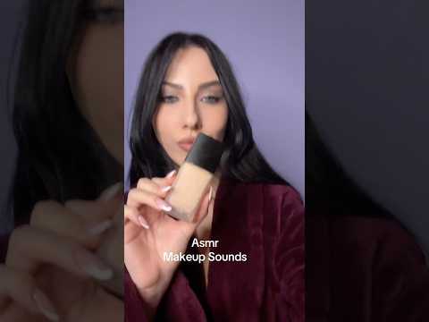 Makeup Sounds ASMR #asmrmakeup #asmrmakeuptutorial #asmr #asmrvisual #shorts #asmrvideo #asmrsounds
