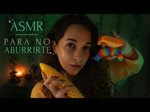 ASMR Para personas que se aburren fácilmente | Hablando bajito