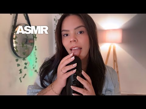 ASMR 1 HORA SONS DE BOCA, Cliques de Língua, Estalos… (Sem Palavras)