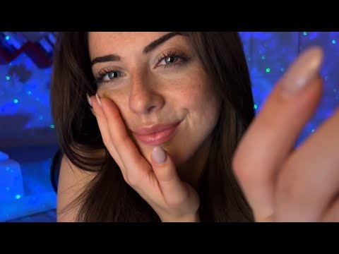 ASMR: Making you feel good with positive affirmations 🤍 (echoing voice & meditation music)