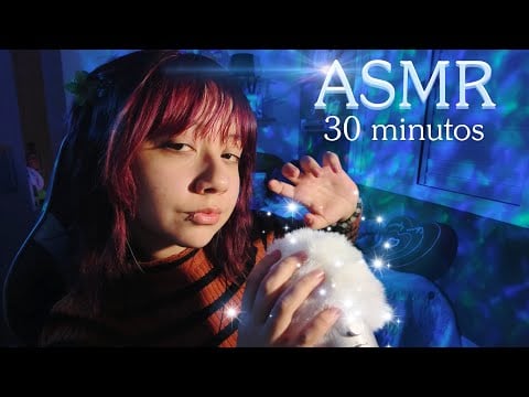 ASMR 30 minutos de CAFUNÉ para arrepiar MUITO 🫠❤️ ~ Fluffy mic