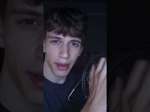 ASMR but I am your fan #asmr #relax #visualtingle #asmrsounds