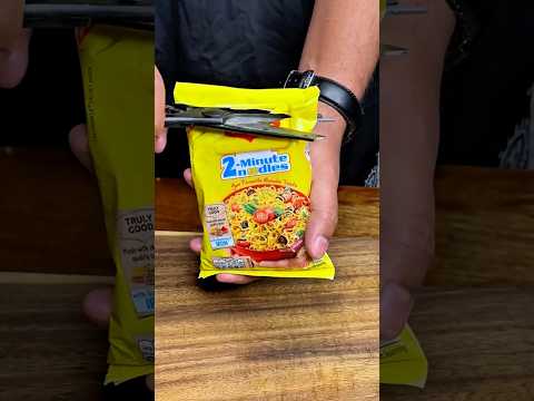 Viral Recipe Aglio e olio Maggi ASMRCooking #food #shorts #cooking #maggi #indianasmrworld #asmr