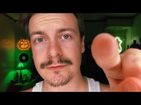 [ASMR] Whispered Halloween Trigger Words with Up Close Hand Movements | Visual ASMR Triggers