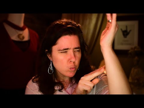 ASMR Sign Language Color Analysis Role Play