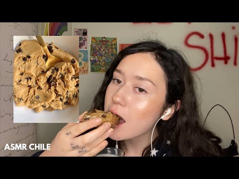 COCINANDO Y COMIENDO GALLETITAS ASMR ESPAÑOL