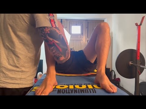 ASMR Leg Massage Delight: A Journey to Serenity