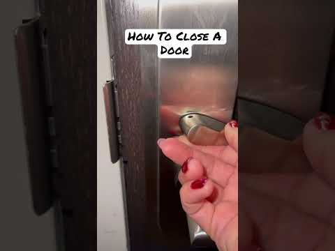 How To Close A Door