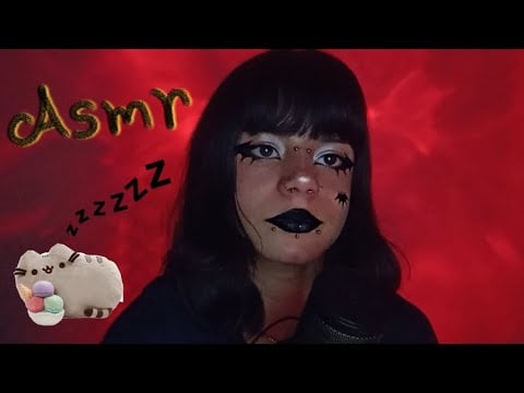 ˚˖𓍢🖤✧ ASMR conversando até você dormir - sussurros .🦇⋆