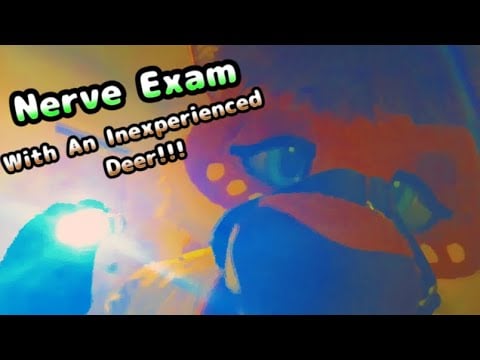 [Furry ASMR] Cranial Nerve Exam With An Inexperienced Deer