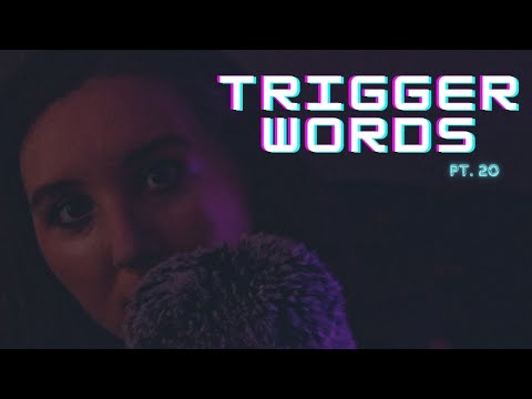 ASMR Dictionary Trigger Words 📕 Pt. 20