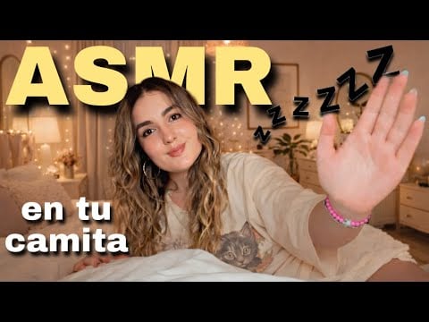 ASMR Para DORMIR en TU CAMITA 🤍💤 te cuido! Ale ASMR