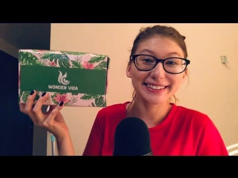 ASMR UNBOXING WONDER VIDA BOX!!