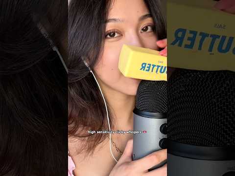 super up close to the mic W/ this one 🫪 #asmr #asmrwhisper #asmrcommunity #asmrrelaxation