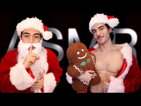 ASMR don't tell Mrs. Claus! (15 favorite triggers)