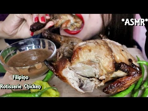 ASMR Rotisserie Chicken Eating Sounds