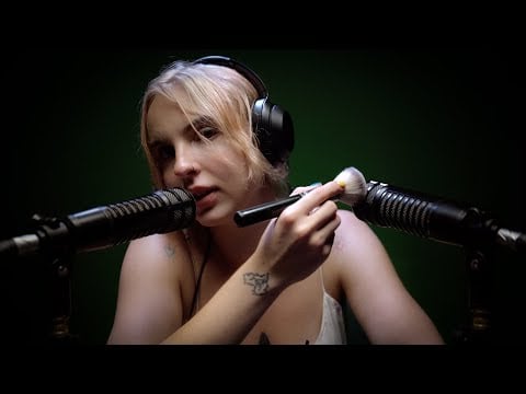 ✨😴 ASMR Ear Cleaning & Spit Painting | Relaxing Tongue Tapping & Mouth Sounds