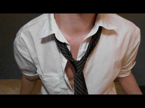 ASMR Professor Boyfriend comforts you | mouth sounds, point a and b ruler, whispers