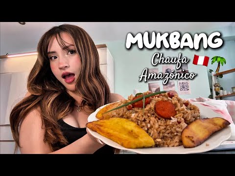 ASMR COMIENDO CHAUFA De la Selva 🇵🇪👄 MUKBANG 