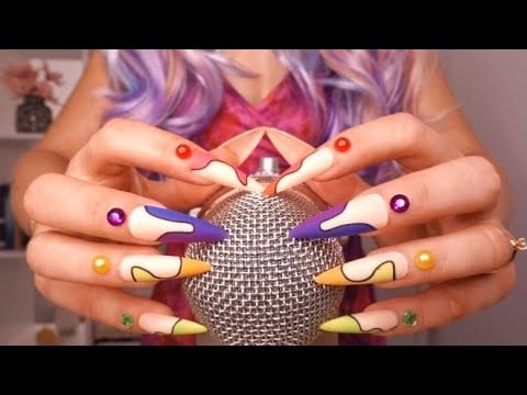 ASMR BRAIN Massage 🌟 Mic Scratching, Bubble Wrap, Crunchy Sounds, Crinckle Sounds, Mic Brushing