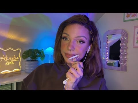 ASMR Lofi Mouth Sounds & Hand Movements | Apple Mic✨