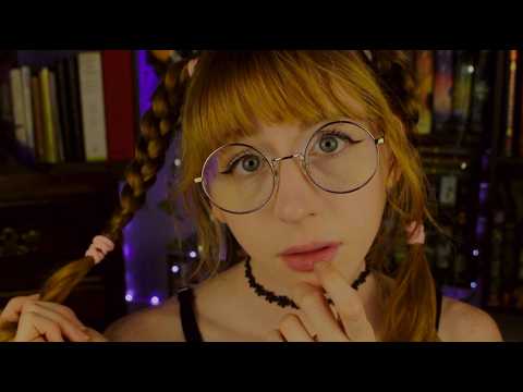unpopular girl plays with your hair (asmr)